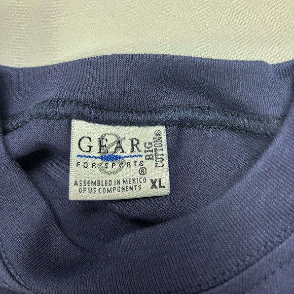 Vintage Mercury Cougar T Shirt Navy Blue Sz XL Deadstock Ford Car Promo NIP - Picture 6 of 7